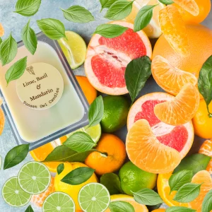 Lime ,Basil and Mandarine